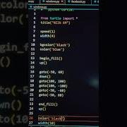 Draw Windows Logo Using Python Turtle Vs Code Shorts Python