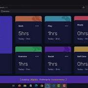 Time Tracking Dashboard FrontendMentor Solution CodeWithAlamin Coding Frontendmentor