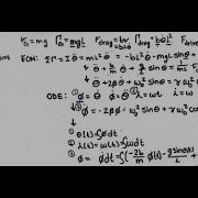 3220 Project 2 Chaotic Damped Driven Pendulum In Python