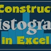 How To Construct A Histogram In Excel Using Built In Data Analysis