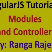 AngularJS Tutorial 4 Explain About AngularJS Modules And Controllers