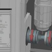 Siemens NX CAM Graphical Representation Of Spindle Rotation Direction In NC Code Simulation