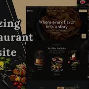 How To Make A Restaurant Website Using HTML CSS JavaScript