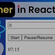 Implement A Timer In React JS Interview Question