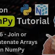 Python NumPy Tutorial 16 Join Or Concatenate Arrays Using Vstack Hstack Functions