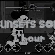 Friday Night Funkin VS Wednesday Infidelity Sunset Song Good Ending FNF Mod 1 Hour
