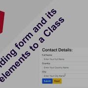 Reset The Form And Form Elements In An Angular Application Part 1 Binding Form To A Class