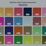 Create A Random Color Palette Generator In HTML CSS JavaScript Step By Step Tutorial