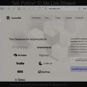 Multimodal Data With LanceDB Talk Python To Me Ep 488
