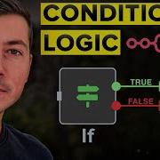 Как использовать условную логику в N8n если узел объяснен