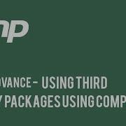 Web Development PHP Advance Using Third Party Packages Using Composer