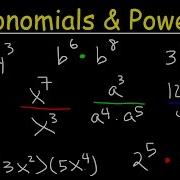 Multiplying And Dividing Monomials