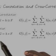 Recall Convoltion And Cross Correlation