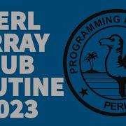 Perl Subroutine Code Add Elements In Array Using STDIN 2023