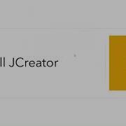 Setup JCreator