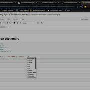 Python Dictionary Part 1