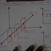 Z Buffering Algorithm