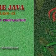 Core Java Bangla Tutorial Exception Propagation Class 43