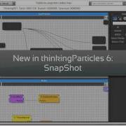 SnapShot Operator ThinkingParticles 6 How To Create One Particle Mesh From Thousands Of Particles