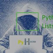 Python PyHacks Lists And List Operations