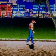 Open Bor Development KOF Terry Bogard Walking Animation Parallax Background Test