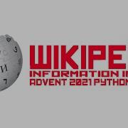 Load Wikipedia Pages From Python Advent Of Code Python Libraries