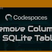 Remove Column From SQLite Table