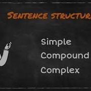 Simple Compound Complex Sentences Learning English
