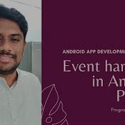 8 Event Handling In Android Part 1 Android Tutorials