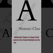 Abstract Class In Java
