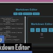 How To Create Markdown Editor Using Html Css And Js
