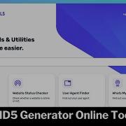 MD5 Online Generator Md5 Hash Online Web Tools Bulkwebtools Io