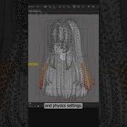 Live2d Hair Physics Example Project Tutorial Teaser