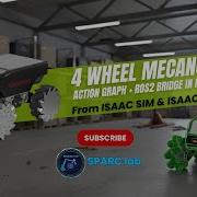Tutorial 9 Mecanum Drive Control In Isaac Sim Action Graph ROS2 Bridge
