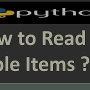 How To Read Tuple Items In Python Python Tutorial