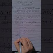 Subtraction Using 2 S Complement Digitalelectronics Shorts