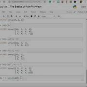 Array Slicing Accessing Subarrays Data Science Machine Learning Python Language