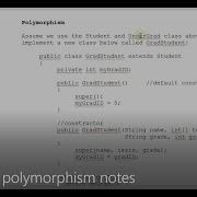 JAVA Lesson 128 APCSA Inheritance Polymorphism Notes