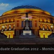 Imperial College London S Postgraduate Graduation 2012 Morning Ceremony