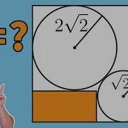 2 Circles In A Square What Is The Area Of The Rectangle Minute Math Geometry