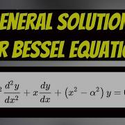 Solving The Bessel Equation For General Order Of Nu Using The Frobenius Method