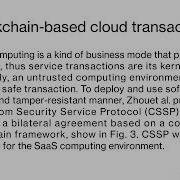 CLOUD COMPUTING Blockchain Based Trust Management In Cloud Computing Systems