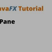 JavaFX Tutorial 34 SplitPane