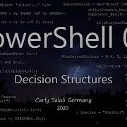 PowerShell 04 Decision Structures