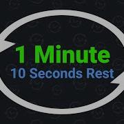 1 Minute Interval Timer With 10 Seconds Rest