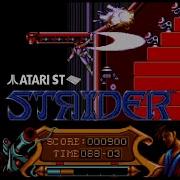 Strider Atari ST 1989 Longplay