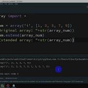 How To Append Items From Inerrable To The End Of The Array In Python