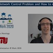 Felix Hennings The Gas Network Control Problem And How To Approach It