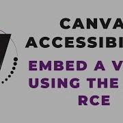 Embed A Video Using The New RCE In Canvas
