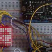 Maxim 7219 7221 LED Driver Netduino Unit Tests 3gp